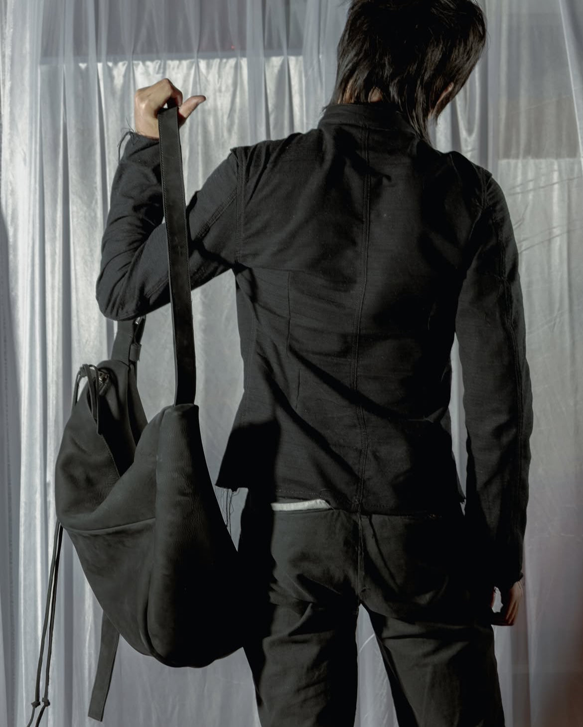 Sukib Leather V2: (Scarred Suede bag)
