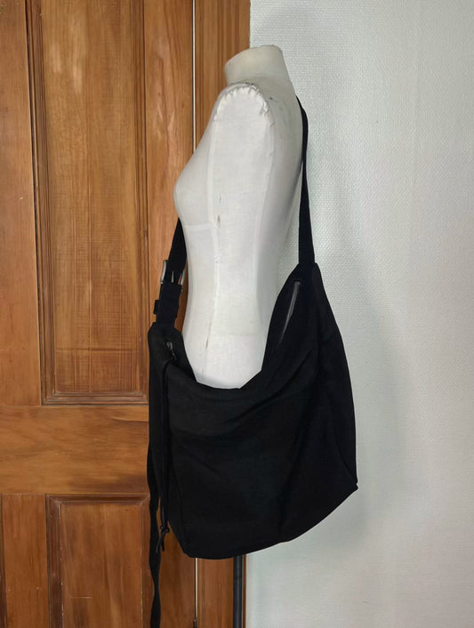 Moccasin Suede: V2 crossbody